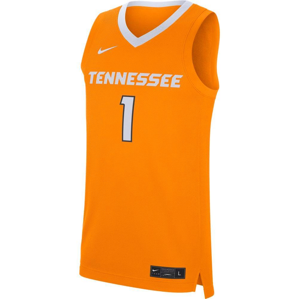 Vols | Tennessee Nike Replica Road Basketball Jersey | Alumni Hall