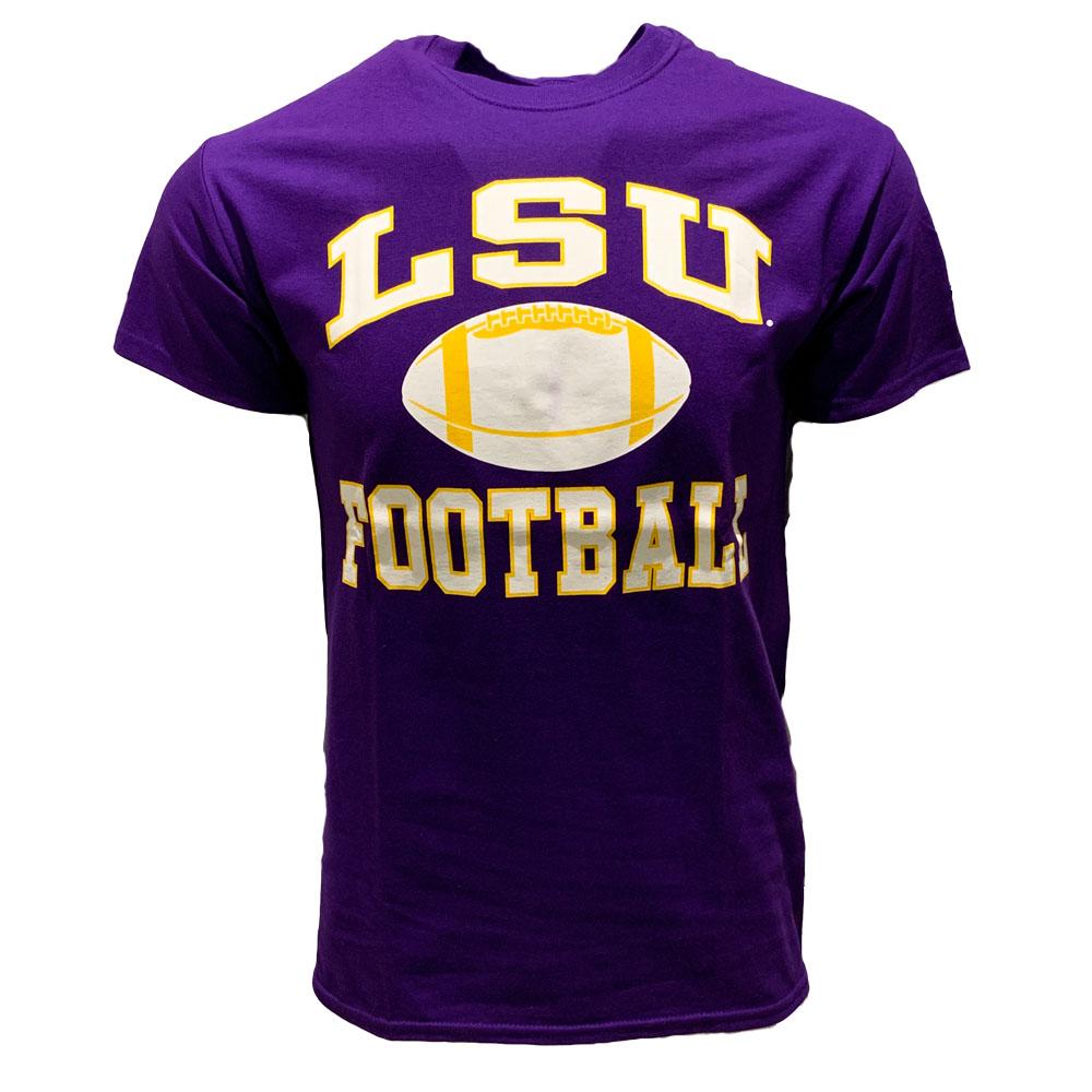 LSU | LSU Men's Basic Football Tee | Alumni Hall