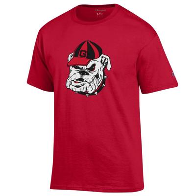 Georgia Giant Bulldog Head Logo Tee Shirt