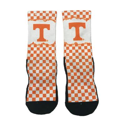 Tennessee Checkerboard Crew Sock