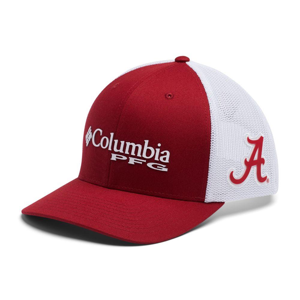 Bama, Alabama Columbia PFG Mesh Snap Back Hat