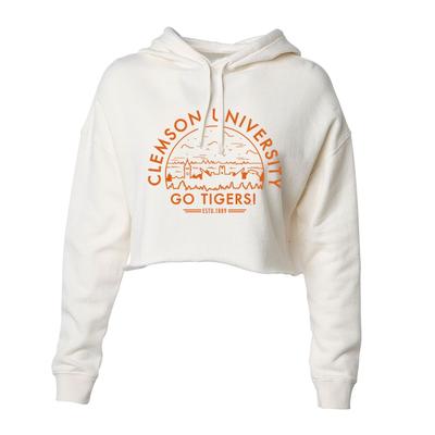 clemson corded sweatshirt