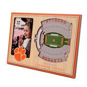  Clemson 3d Stadium Views Picture Frame