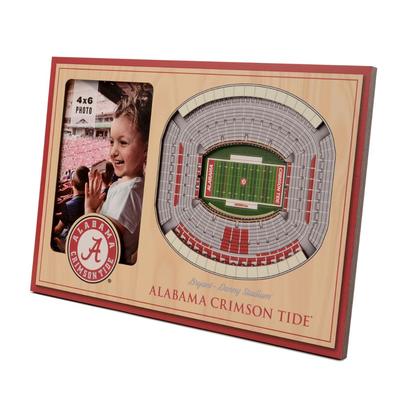 Alabama 3D Stadium Views Picture Frame