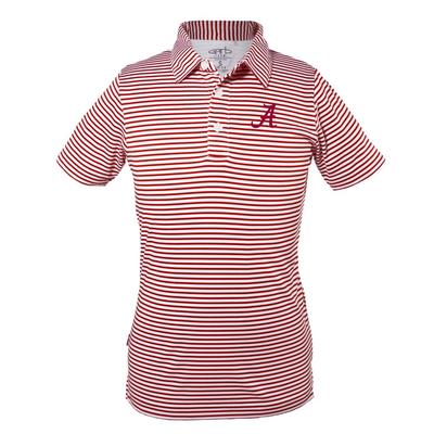 Alabama Youth Carson Stripe Polo