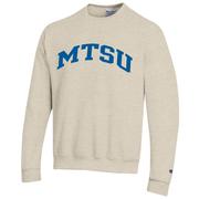  Mtsu Champion Arch Logo Fleece Crew