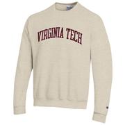  Virginia Tech Champion Arch Logo Fleece Crew