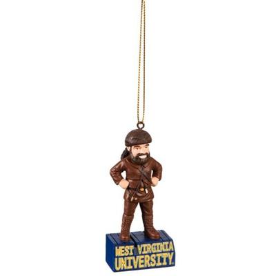 West Virginia Mascot Statue Ornament