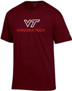  Virginia Tech Champion Institutional Mark T- Shirt