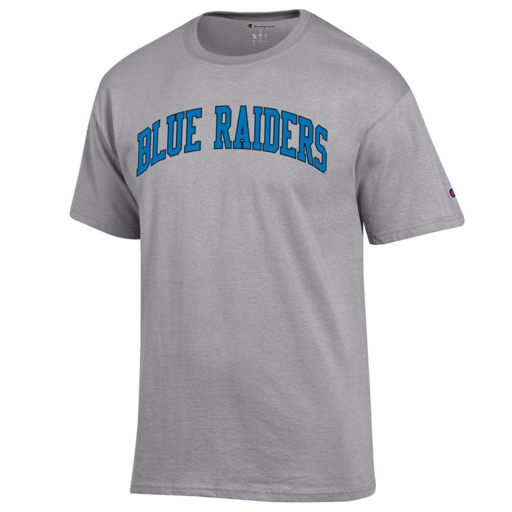 Blue Raiders | MTSU Champion Men's Blue Raiders Arch Tee Shirt | Alumni ...