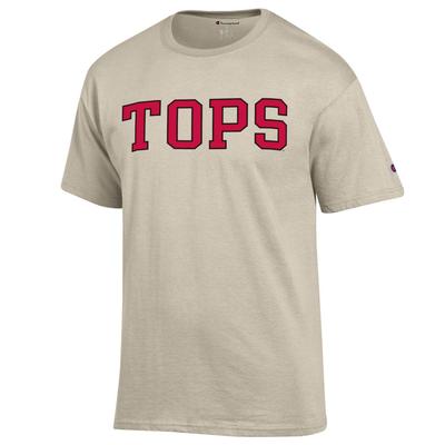 Western Kentucky Champion Men's Bold Tops Tee Shirt OATMEAL