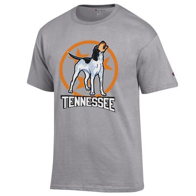 Tennessee Champion Men's Smokey Tri Star Tee Shirt OXFORD