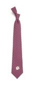  Clemson Eagles Wings Gingham Tie