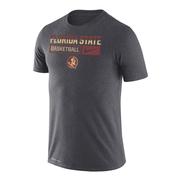  Florida State Nike Men's Basketball Dri- Fit Legends Short Sleeve Tee