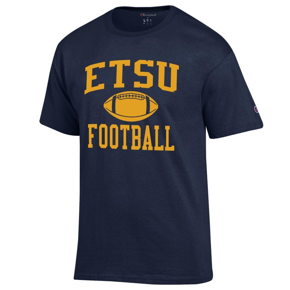 Bucs | ETSU Champion Men's Basic Football Tee | Alumni Hall