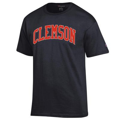 Clemson Champion Men's Arch Tee BLACK