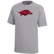  Arkansas Champion Youth Giant Razorbacks Tee