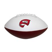  Wku Logo Brands Autograph Football