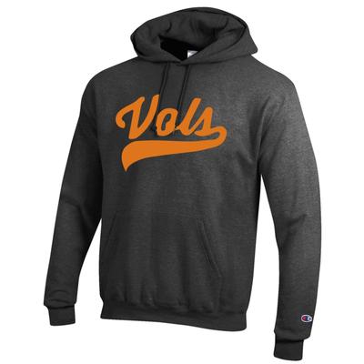 Tennessee Champion Vols Script Hoodie GRANITE_HTHR