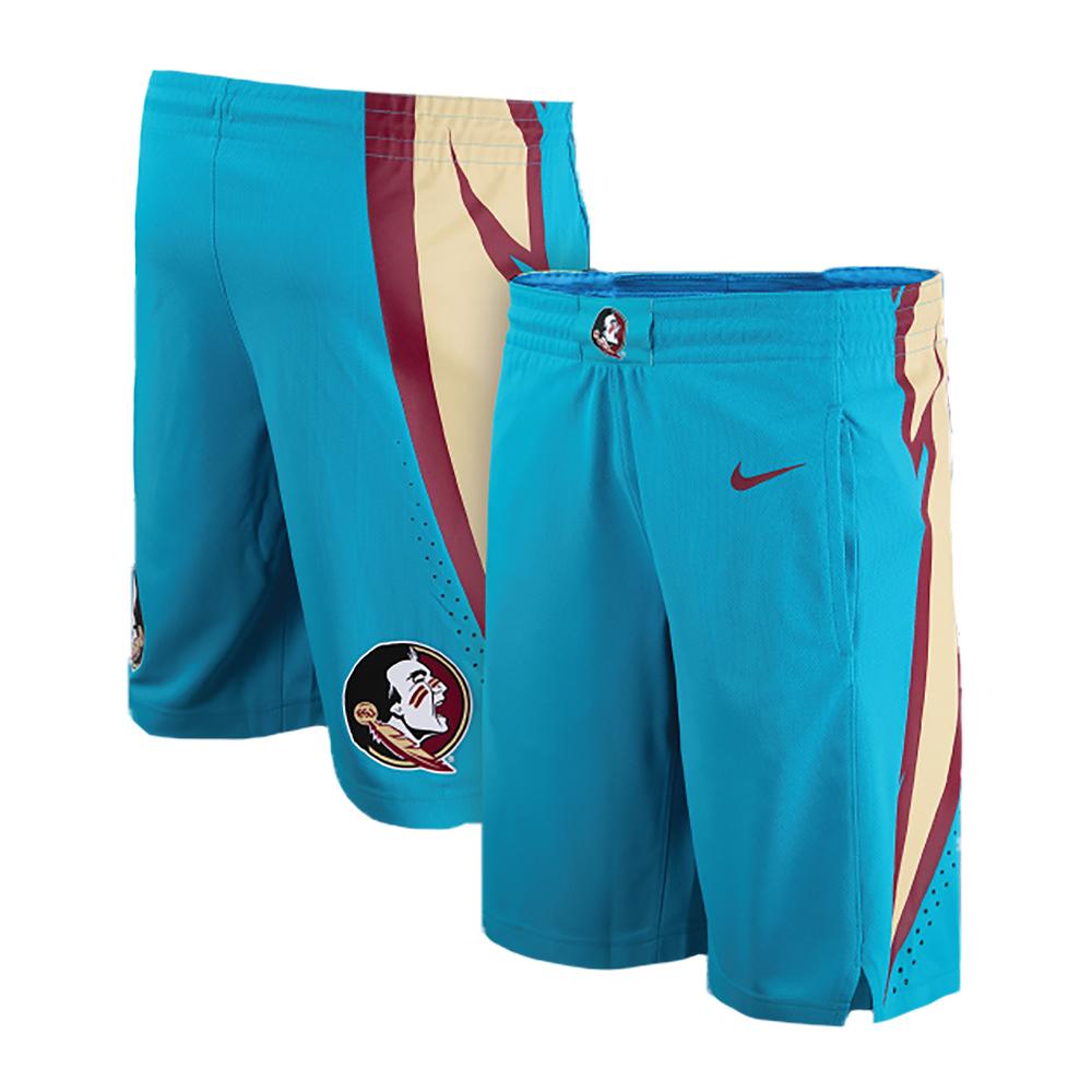 #1 Florida State Seminoles Nike Team Alternate Replica Basketball Jersey -  Turquoise