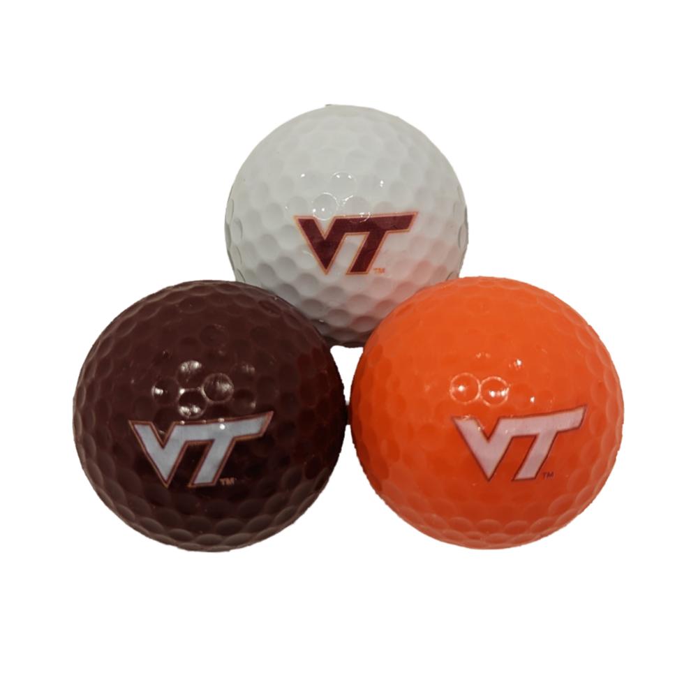 Praktisch Kwade trouw Grondwet Hokies | Virginia Tech 3 Pack Golf Balls | Alumni Hall
