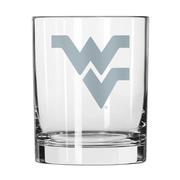  West Virginia 14 Oz Frost Rock Glass