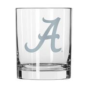  Alabama 14 Oz Frost Rock Glass