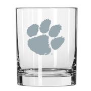  Clemson 14 Oz Frost Rock Glass