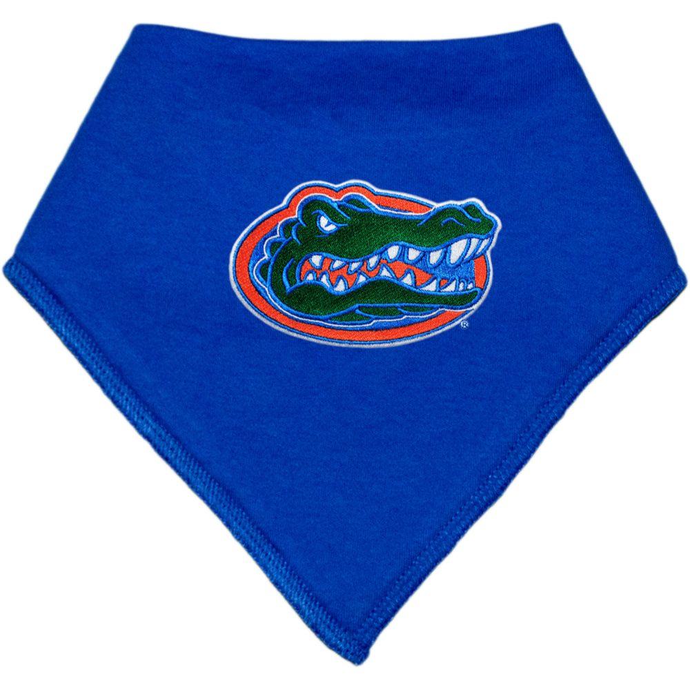 Gators | Florida Creative Knitwear Bandana Gator Head Logo Print Bib ...