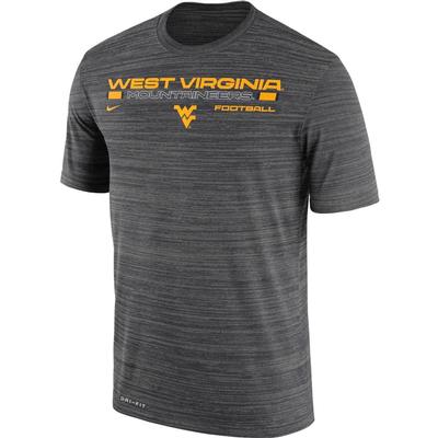 West Virginia Nike Men's Legend Velocity Short Sleeve Tee
