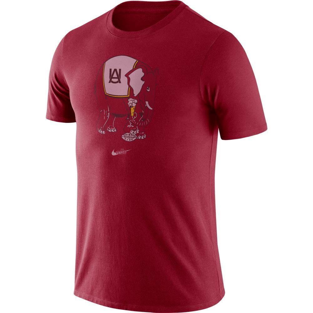 Nike Men's T-Shirt - Red - L