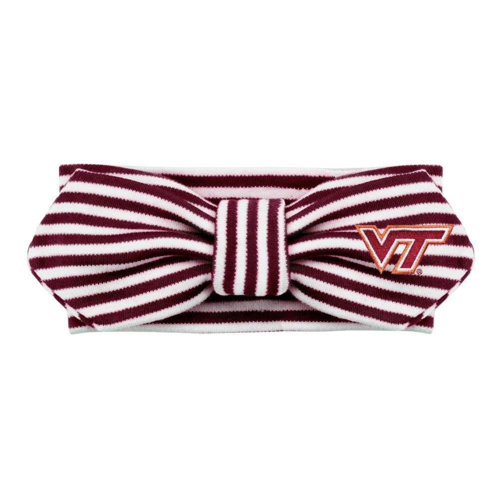 Virginia Tech Logo Bowtie Baby Headband