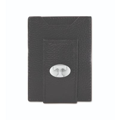 Tennessee Zep-Pro Black Leather Concho Front Pocket Wallet