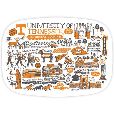 Tennessee Vols Julia Gash 14 inch Serving Platter