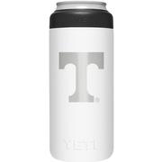  Tennessee Yeti White Primary Logo Slim Colster