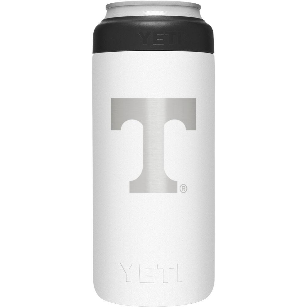 Vols | Tennessee Yeti White Primary Logo Slim Colster | Alumni Hall