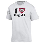  Alabama Champion Women's I Love Big Al Tee