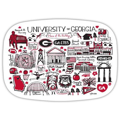 Georgia Julia Gash 14 Inch Serving Platter