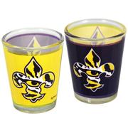  Lsu 2 Oz Two Tone Shot Glass