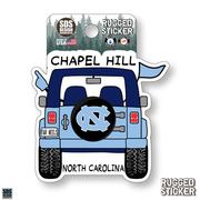  Unc Seasons Design Cartoon Jeep 3.25 