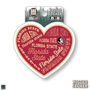  Florida State Seasons Design Heart 3.25 