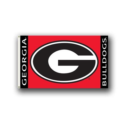 Uga- Georgia House Flag (3'x5')- Alumni Hall