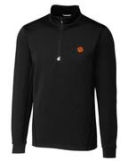  Clemson Cutter & Buck Big & Tall Traverse Half Zip Pullover