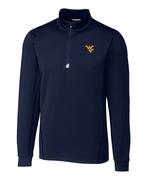  West Virginia Cutter & Buck Big & Tall Traverse Half Zip Pullover