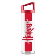  Nebraska 22 Oz Huskers Script Bottle