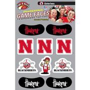  Nebraska Combo Pack Waterless Face Tattoos