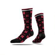  Nebraska Strideline Step Repeat Classic Sub Sock