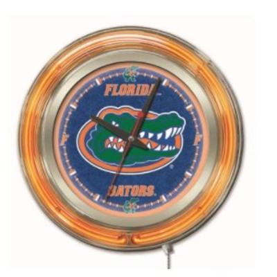 Florida 15 inch Neon Wall Clock