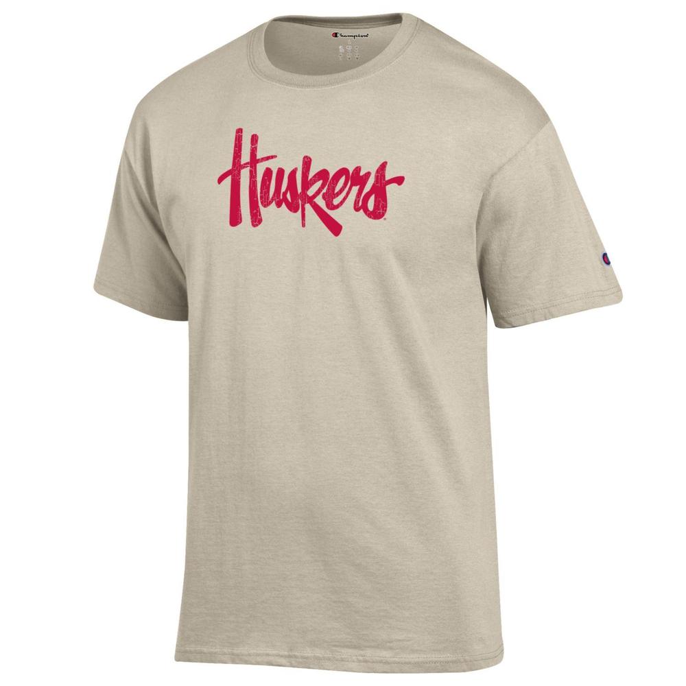 Huskers | Nebraska Champion Huskers Script Tee | Alumni Hall