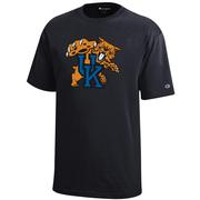  Kentucky Champion Youth Giant Wildcat Logo Tee